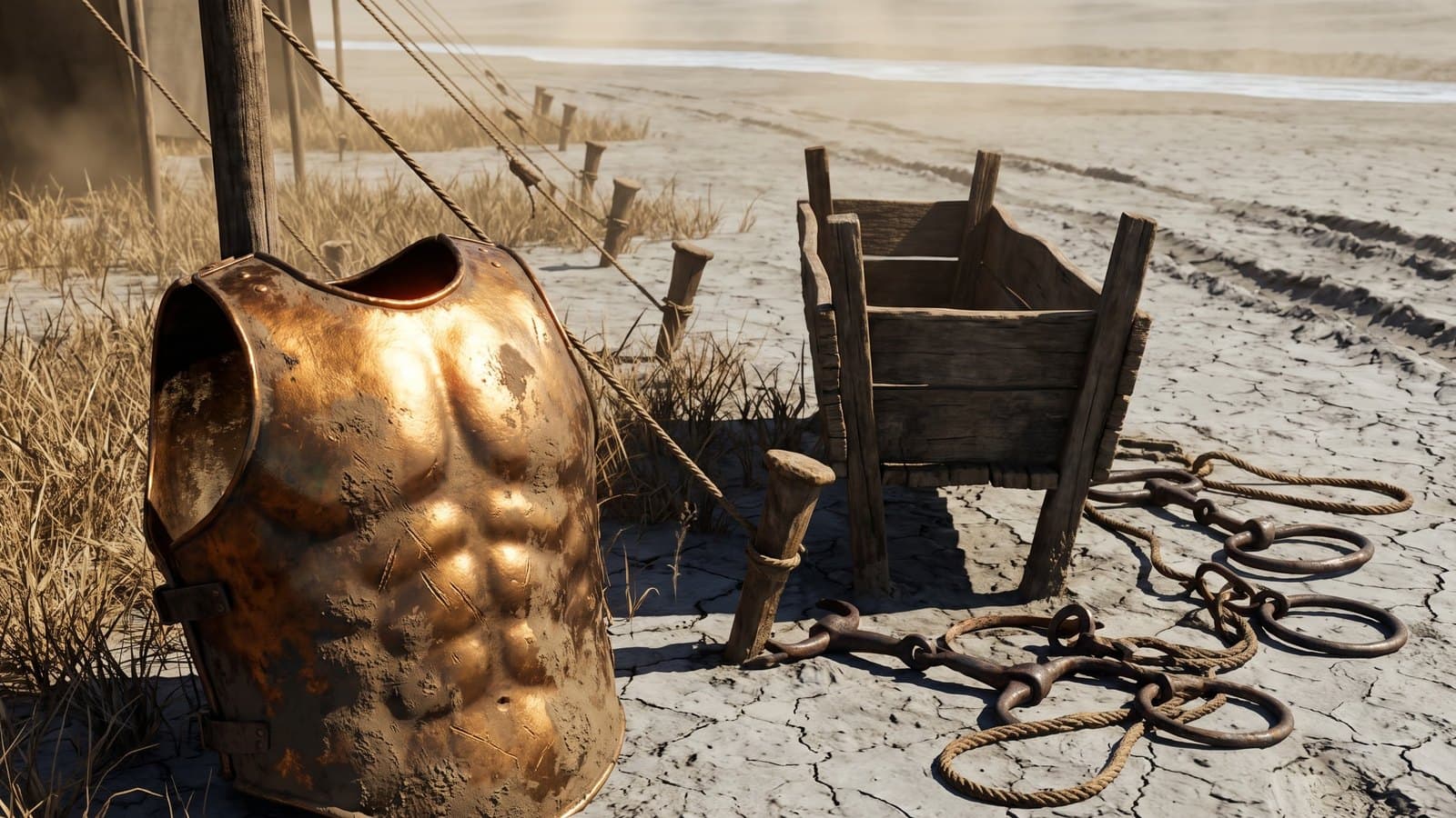 Alexander left oversized armour behind so India would think giants had come.