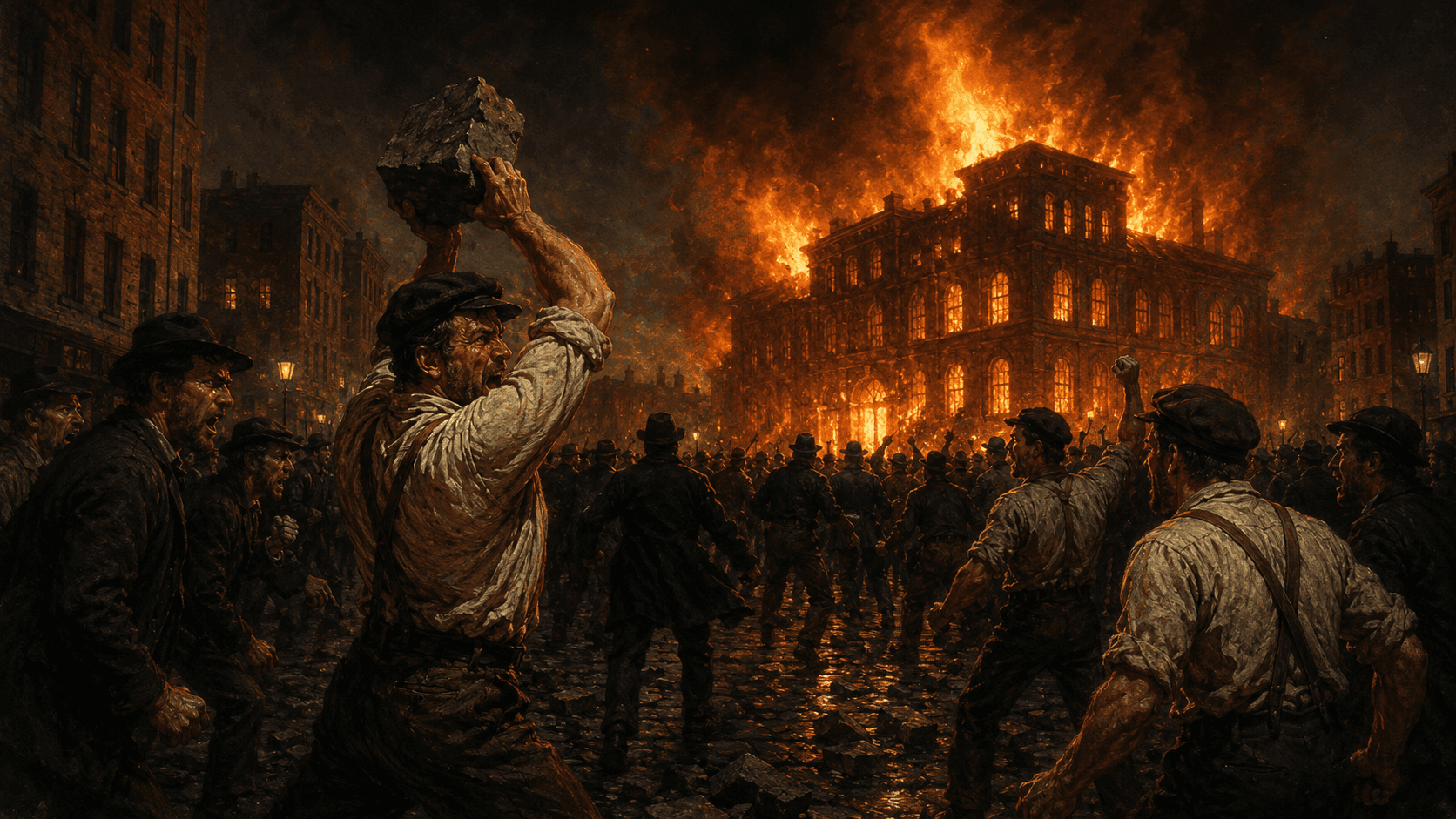 A Rich Man’s War, a Poor Man’s Fight: Inside the 1863 New York City Draft Riots
