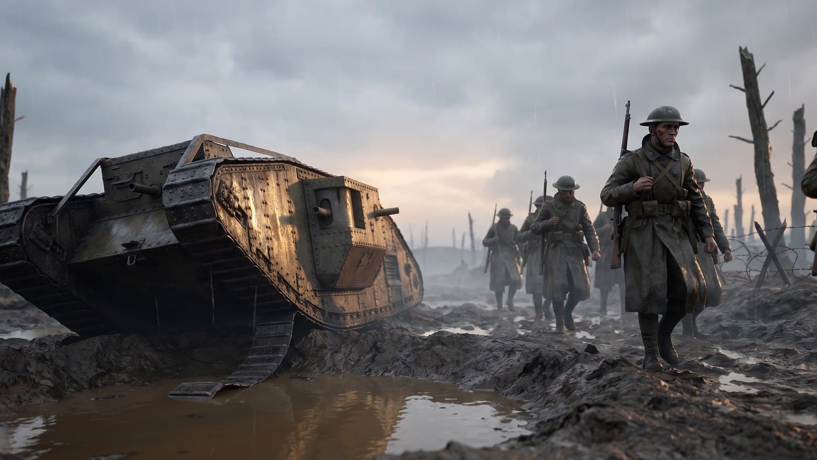 The orders were written on the assumption the tanks would break down. Most did.