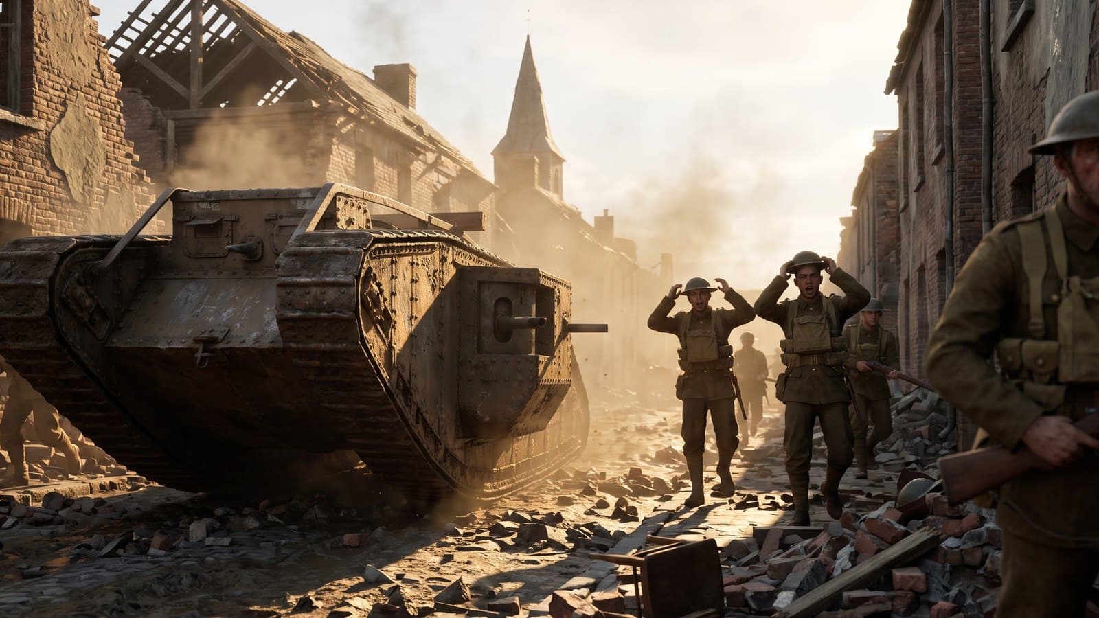 Flers fell that morning. Earlier attempts had cost thousands of lives.
